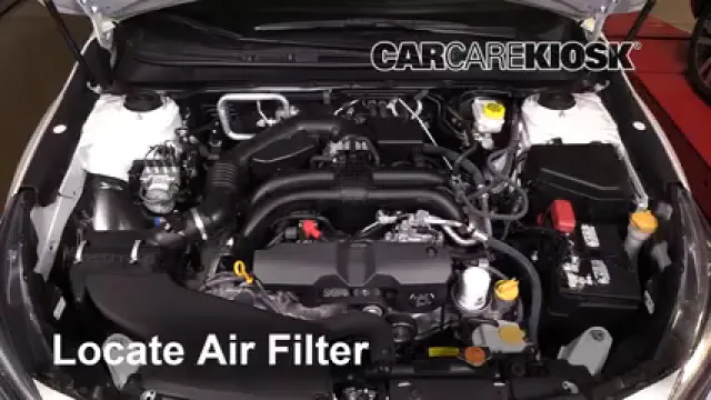 2019 Subaru Legacy 2.5i Limited 2.5L 4 Cyl. Filtre à air (moteur) Changement